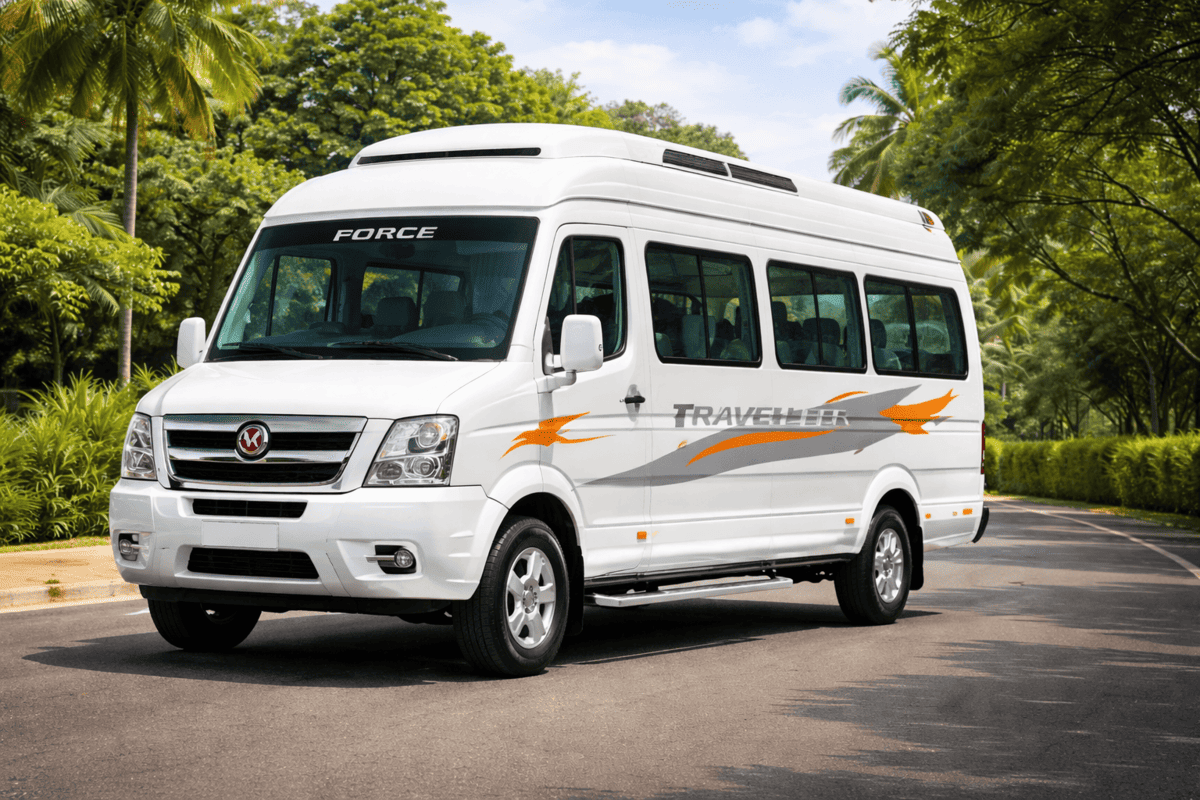 13 Seater Tempo Traveller on Rent in Pune | Vishal Travels