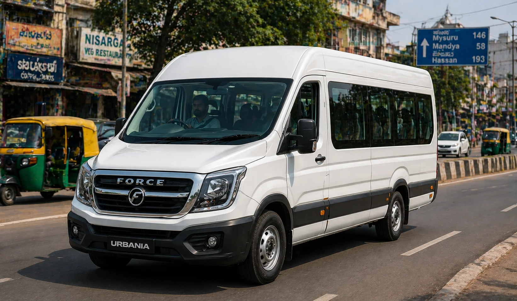 Force Urbania on Rent in Aurangabad | AC Luxury – Vishal Travels
